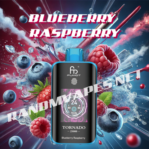Randm Tornado Vape 25000 Blueberry Raspberry
