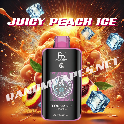 Randm Tornado Vaüe 25000 Neu Juicy Peach Ice