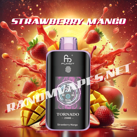 RandM Tornado Vape 25000 Kaufen Neu Strawberry Mango