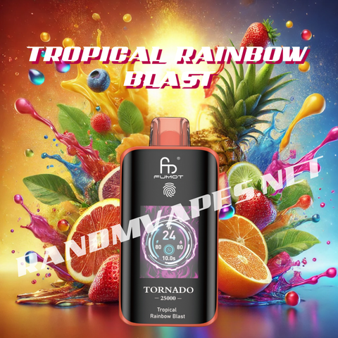 RandM Tornado 25000 Tropical Rainbow Blast