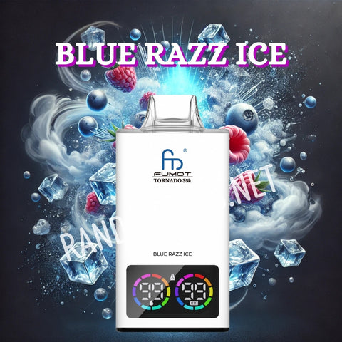 RandM Tornado 35000 Blue Razz Ice