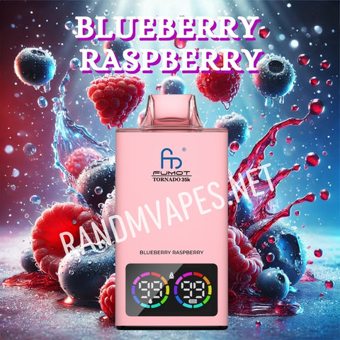 RandM Tornado 35000 Blueberry Raspberry