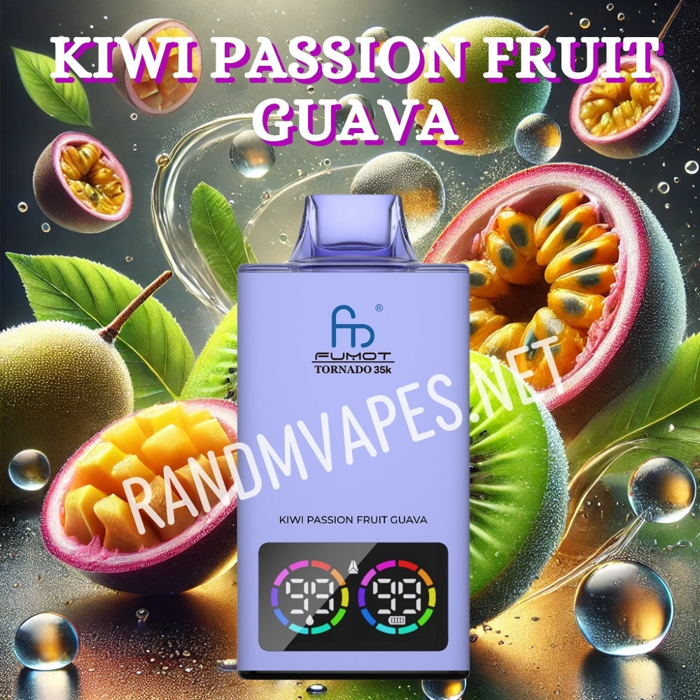 RandM Tornado Vape 35000 Kiwi Passionfruit Guava bei uns erhltlich  RandM  Tornado Vapes