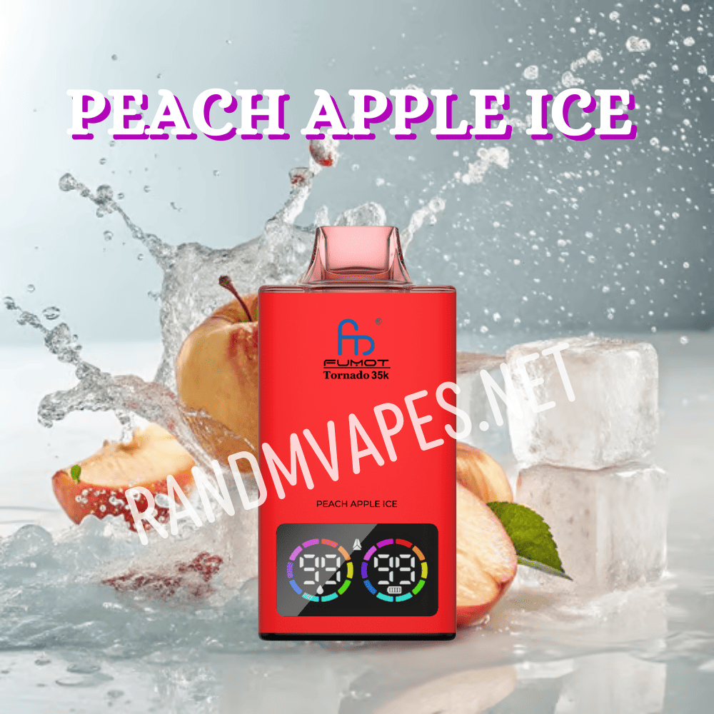 RandM Tornado Vape 35000 Peach Apple Ice bei uns erhltlich  RandM Tornado  Vapes