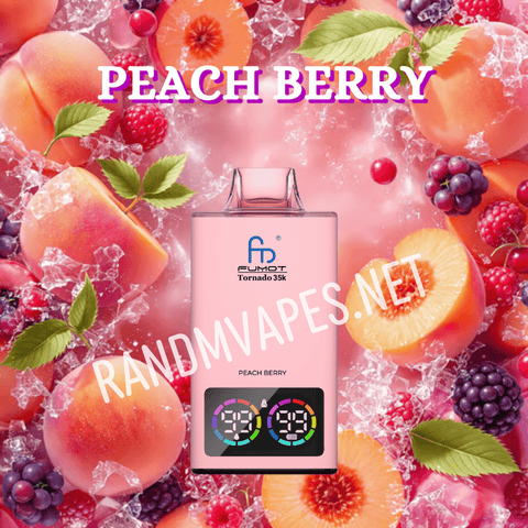 RandM Vape 35000 Peach Berry