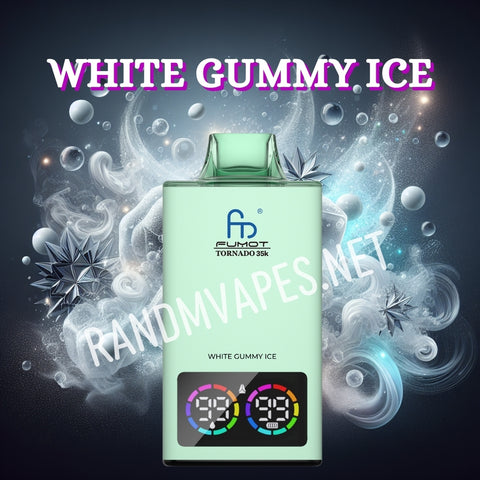 35000 Vape White Gummy Ice