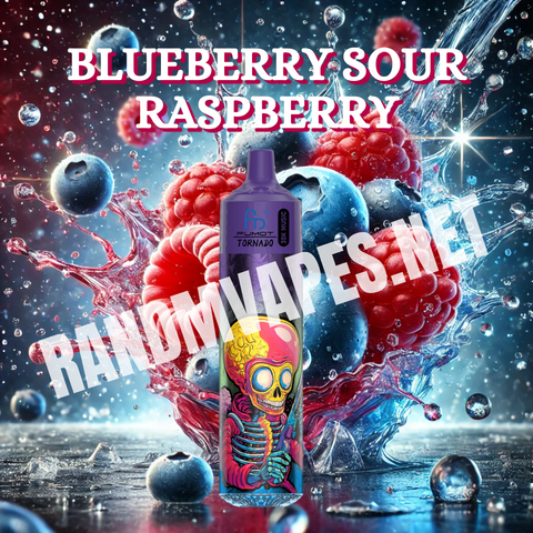 RandM Tornado Vape 30000 Blueberry Sour Raspberry