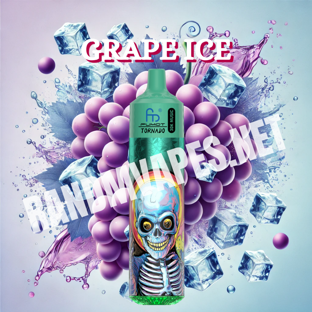 30k tornado vape musik Fumot Tornado 30K Music Banana Ice Prefilled Vape main image 0