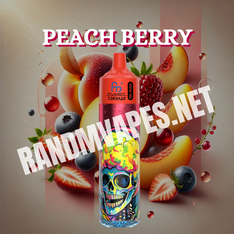 RandM Tornado Vape 30000 Peach Berry