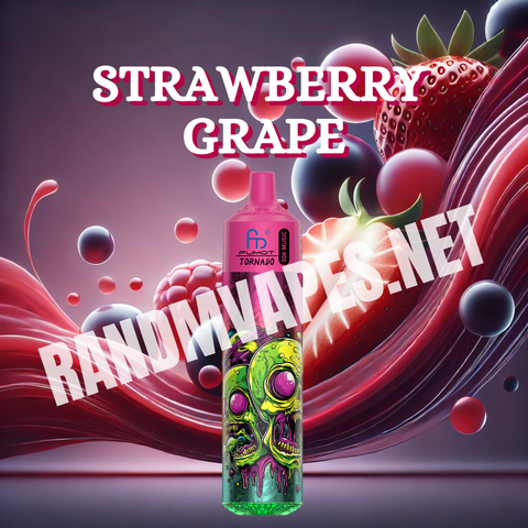 RandM Tornado Vape 30000 Strawberry Grape