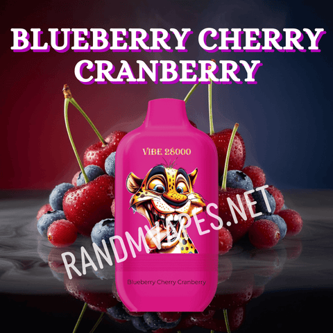 RandM Tornado Vibe 28000 Blueberry Cherry Cranberry