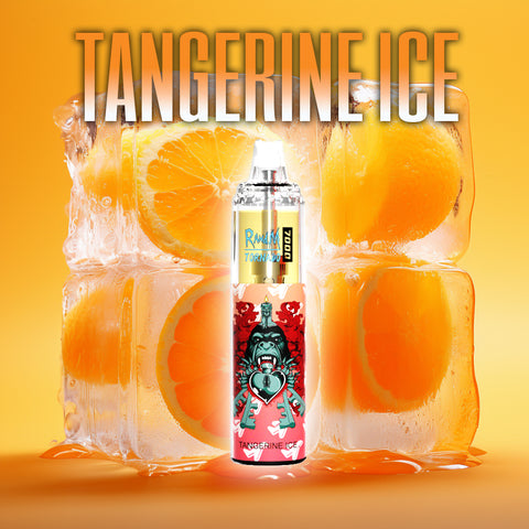 randm tornado 7000 vape tangerince ice